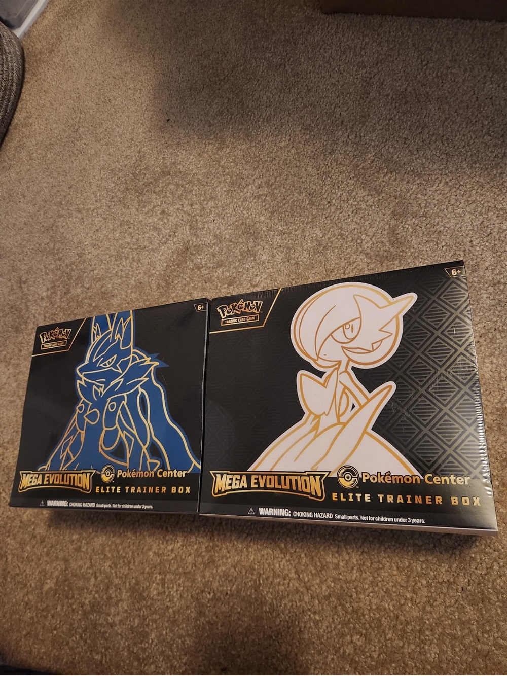 Pokemon Mega Evolution Lucario & Gardevoir Pokémon Center ETB SEALED